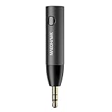 3.5mm Bluetooth Aux Adapter für Das Auto - Maedhawk Stilvoller Bluetooth 5.0 Empfänger mit Noise Cancelling Kopfhörerbuchse für LKW Heim Stereo Kopfhörer Lautsprecher Musik Streaming