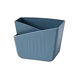 MYBOON Klebe-Fernbedienungshalter Wandhalterung für Telefon zum Aufladen Aufbewahrungsbox Organizer,Wand-Organizer,Marineb