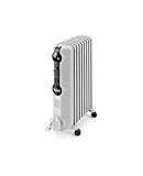 De'Longhi TRRS0920 Elektrischer Radiator, 2000 W, 3 Leistungsstufen, weiß