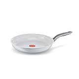 Tefal C908040 Induktion Pfanne 24 cm Keramikversiegelt für krosses braten Backofengeeignet bis 175 °C, Perfekte Ergebnisse (ohne Antihaft, Induktionsherd geeignet, hitzebeständiger Thermo Griff)
