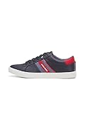 JACK & JONES Herren JFWTED PU Mix Navy Blazer SS Sneaker, 46 EU