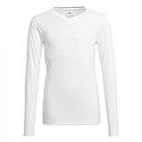 adidas Team Base Tee und T-Shirts für Kinder, Jungen, T-Shirts, GN5713, weiß, 6 Años, 116