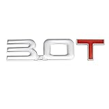 Auto Emblem Abzeichen Turbo Aufkleber Aufkleber Kompatibel mit BMW Mercedes Ford Audi Toyota Honda Chevrolet Cadillac Mazda 1. 6T 1.8T 2,2 T 2,5T 3.0T Autodekoration Zubehör Autologo-Abzeichen-Aufkleb