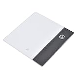 Sazao LED-Board, Handzeichnung USB-Zeichenbrett, verstellbares -Flip-Book-Kit, tragbar mit Augenschutz zum Nachzeichnen für Kalligraphie und Malerei(USB)