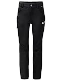 Jack Wolfskin Kinder ACTIVATE PANTS KIDS Atmungsaktive Wanderhose, black, 140