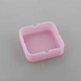 Luminous Silikon-Aschenbecher, Premium-Silikon-Gummi-Hochtemperatur-HitzebestäNdige Gerades Design Aschenbecher Unbreakable HitzebestäNdig