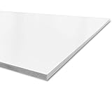 Fixmount Hartschaum Platten PVC weiß 5mm stark - 30x30cm - 5 Stück - witterungsbeständig