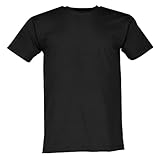 Fruit of the Loom - Original Full Cut T-Shirt XL,Black
