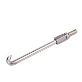 Musikinstrument Zubehör 24pcs runder Haken aus verchromtem Stahl mit Mutter für Banjo 2,5' E
