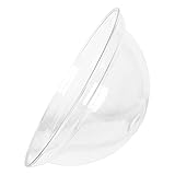 BESTonZON Tortenglocke Kuchenhaube Transparent Fliegenhaube Speiseglocke Tellerhaube 8 Zoll Abdeckhaube für Speise Käse Kuchen Lebensmittel Abdeckung Restaurant Küche Party