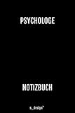 Notizbuch für Psychologen / Psychologe / Psychotherapeut: Originelle Geschenk-Idee [120 Seiten kariertes blanko Papier]