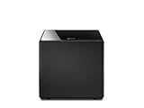 KEF Kube 12b Schwarz Aktiver Subwoofer, 300 Watt | Leistungsstark | Class D |DSP | EQ Einstellung