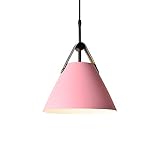 SQQGQQM Pendelleuchten, Kreative Kronleuchter Farbe Metall Lampenschirm Industriedecke Hängen Lampe Retro Pendelleuchte Kompatibel mit Restaurant, Bar, Club, Café, Dekorative Lampe, Bettwink