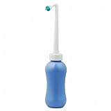 Jiakalamo Tragbares Bidet-Sprühgerät, 450ml Reisebidet-Flasche Hand Perinealflasche für Die Persönliche Hygienepfleg