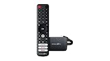 waipu.tv 4K Stick + 12 Monate Perfect Plus | TV-Kombi | Fernsehen über WLAN | Fernbedienung mit Schnellwahltasten (mit TV-Steuerungstasten) | HDMI | 4K | HDR