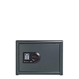 Burg-Wächter Kurzwaffentresor mit elektronischem Zahlenschloss, Widerstandsgrad 0, Einbruchschutz EN 1143-1, Sicherheitsstufe S2, VdS-geprüft, 28 L, 60 kg, Magno M 520 E