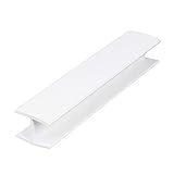 ZUBEHÖRTEIL FÜR KÜCHENSOCKEL 100mm VERBINDER WEIß HOCHGLANZ Befestigung Verbindungsstück Küchensockel Sockel Sock