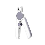 WHYUXU Pets Nagelknipser und Trimmer mit LED-Licht, professionelle wasserdichte Nagelknipser für Hunde und Katzen für große, kleine und mittlere Rassen (grau Mit Nagelfeile)