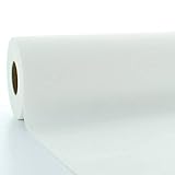 Sovie HORECA Tischdeckenrolle aus Linclass® Airlaid 120 cm x 25 m, 1 Stück (Weiß)