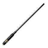 TWAYRDIO SMA-Buchse, Dualband-Antenne, UKF/UHF-Antenne, 28 cm - 109 cm, taktische Stabantenne für Baofeng UV-5R UV-82 UV-9R Plus BF-F8HP Uv-82HP Kenwood Zwei-Wege-R