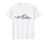 Nature Lover Hiker Mountain Bouldering Climber Sketch Zitat T-S