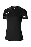 Nike Damen Dri-FIT Academy 21 Kurzarm-Trikot, Black/White/Anthracite/White, M