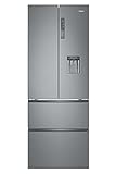 Haier B3FE742CMJW Kühl-Gefrier-Kombination / 190 cm / 296 kWh/Jahr / 307 L Kühlteil / 151 L Gefrierteil / ABT / MyZone Pro / Humidity Zone / Wasserspender / Total No F