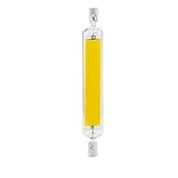 R7S LED 78mm 15W 20W R7S Strahler 118mm 30W 40W 220V COB dimmbare Glühlampe Lampe Glasröhre Ersatz Halogenlampe für Deckenscheinwerfer Wandleuchte dimmbar (2 Stück)