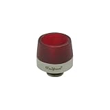 SmokerStore Taifun 510er Drip-Tip Dual, Farbe rot - Acryl / Edelstahl, Zubehör für e Zigarette, ohne Nik