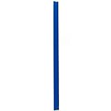 LEO’s - 100 x Klemmschienen Blau DIN A4 (297 mm) FH 3-4 mm für ca. 30 Blatt - Klemmschiene zum Binden von ungelochten Papier Unterlagen und Blattsammlungen - Klemmleiste aus Hart-PVC