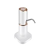 UOOD Wasserspender Wasserpumpe für 5 Gallonenflasche USB Ladeautomatische Trinkwasserpumpe Wasserkanne Pumpe Elektrische Wasserflasche Dispenser Switch Für Universal 5 G