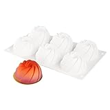Pastry Tek Silikon-Mini-Backform für Gugelhupf – 6 Fächer – 10 Stück