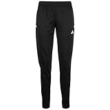 adidas Damen T19 TRK PNT W Damenhosen, Schwarz-Weiss, M