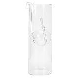Glas Leuchter Tee Licht Stand: Kamin Zylinder Desktop Kerze Tasse Halter Kamin Dekorationen für Weihnachten Weihnachten T