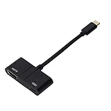 USB C auf 4K HD HDMI Adapter, High Definition Multimedia Interface Adapter mit PD-Ladefunktion, Kompatibel mit IOS Windows Android Linux
