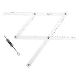 SM SunniMix 340mm Pantograph Künstler Zeichenwerkzeug Klappmaßstab Lineal Multifunktionales Messen Tischler Ingenieur Büro Schulplan Pläne Crafting Proj