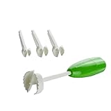 4 Teile/Satz Gemüse Spiralschneider Spiralisierer Fleischfüllwerkzeug Kunststoff Tomaten Auberginenschneider Küche Werkzeug