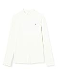 Tommy Hilfiger Mädchen Babylock Rib Knit L/s Hemd, Ivory Petal, 92