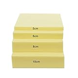 Ersatz-Schaumstoffpolster für Bank, extra lang, 60/150/180/200 cm, Schaumstoffpolsterung, Polsterschaumplatte, hochdichte Schaumstoff-Bodenmatratze, Sitzp