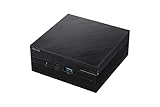ASUS Silent Mini 4K PC QuadCore Pentium N6000 4X 3.30, 256GB M.2 SSD, 8GB DDR4 RAM, 4K UHD Grafik, 1x HDMI, 1x DP, W-LAN, BT 5.0, Windows 10