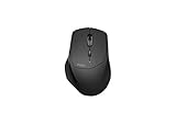 Rapoo MT550 kabellose Maus, Bluetooth und Wireless (2.4 GHz), mehrere Geräte verbinden, 1600 DPI Sensor, schw