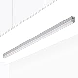 Oktaplex Lighting LED Unterbauleuchte Küche | Riga 13W Unterschrankleuchte mit Schalter | warmweiß 3000K erweiterbar | Länge:84