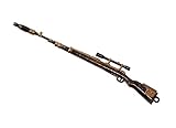 NERYM Schlüsselanhänger Gadget Reproduktion Mauser Karabiner Kar 98k 11,5 cm Camouflage Schwarzgold in widerstandsfähigem M