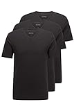 BOSS Herren T-Shirt VN 3P CO Dreier-Pack T-Shirts aus Baumwolle mit V