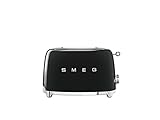 Smeg TSF01BLEU Toaster 2 Scheiben, schw