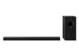 Panasonic SC-HTB600EGK 2.1 Soundbar mit kabellosem Subwoofer (Dolby Atmos, Bluetooth, HDMI, 360 Watt RMS) schw
