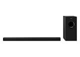 Panasonic SC-HTB600EGK 2.1 Soundbar mit kabellosem Subwoofer (Dolby Atmos, Bluetooth, HDMI, 360 Watt RMS) schw