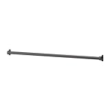 Ikea KOMPLEMENT Kleiderstange in dunkelgrau; aus Stahl; (100cm)