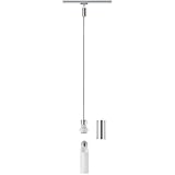 Paulmann 95436 Hochvolt-Schienensystem-Leuchte Universell E27 20W LED, Chrom (matt)