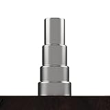 Riccardo Drip Tip für e-Zigarette, 510er Mundstück V4, Zubehör für e Zigarette, silb